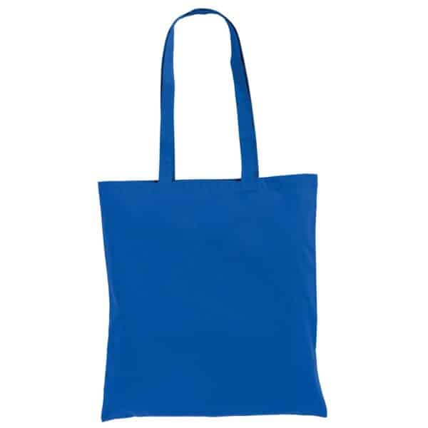 borsa di cotone blu royal