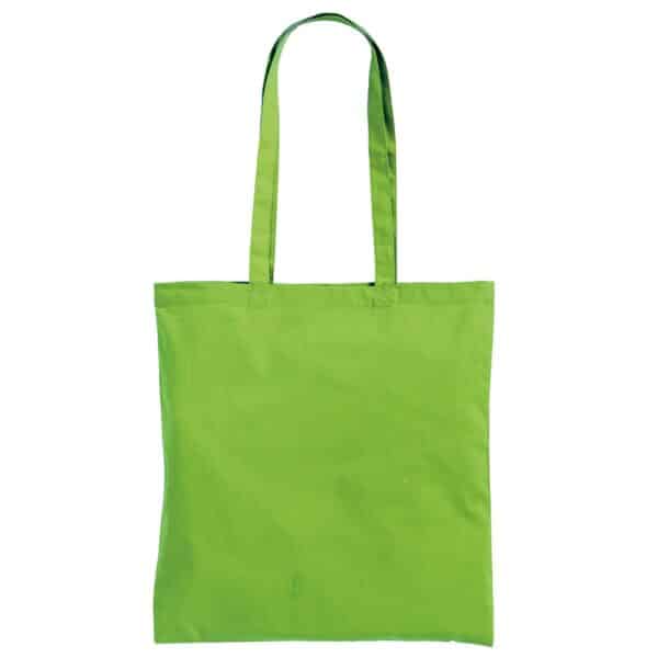 borsa di cotone verde mela