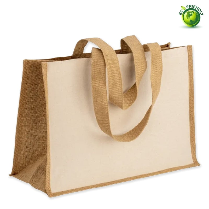 Borse Shopper Juta e Cotone cm 50x35x22: 10 pezzi 36,50 €