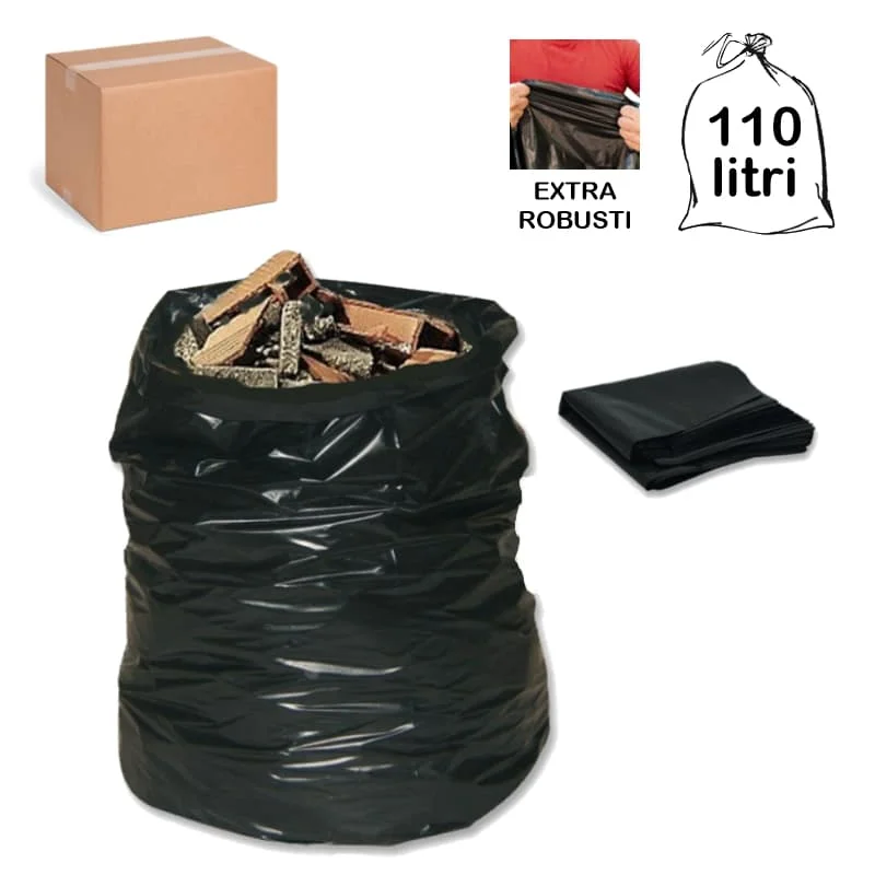 sacchi neri resistenti 70x110 extra-robusti