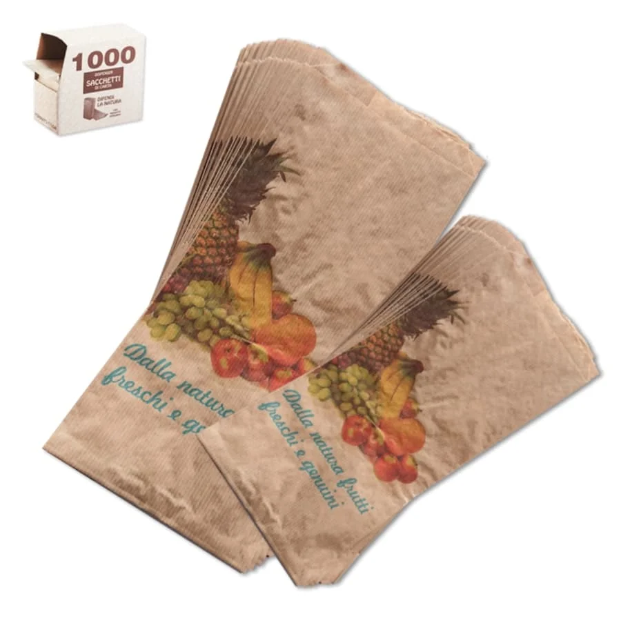 sacchetti carta per frutta e verdura ortofrutta
