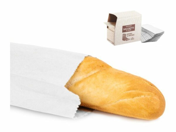 sacchetti in carta bianchi per pane