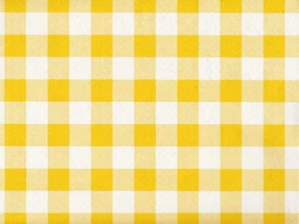 tovagliette di carta quadri scozzesi giallo